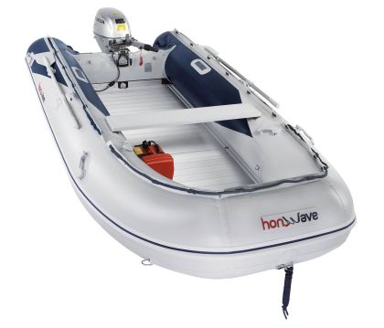 Лодка 4м с алуминиево дъно Honda T40AE