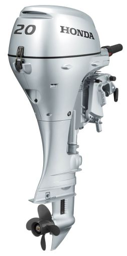 Извънбордов двигател Honda BF20DK2 LHU (Дълъг ботуш, Ръчен стартер, Ръчно управление)