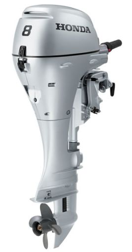 Извънбордов двигател Honda BF8DK2 SHU (Къс ботуш, Ръчен стартер, Ръчно управление)