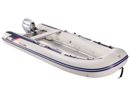 Лодка 4м с алуминиево дъно Honda T40AE3