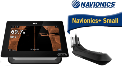 AXIOM+ 12RV с вграден Real Vision 3D сонар + RV-100 + карта Nav+ Small RAYMARINE