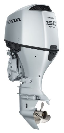 Извънбордов двигател Honda BF150D XRU (150к.с. Супер дълъг ботуш, Ел. стартер, Електрическо вдигане, Механично дистанционно управление)