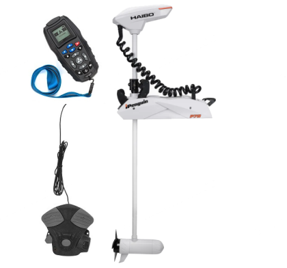 Електрически двигател HAIBO P70 iPENGUIN GPS 54'' (Ел. GPS котва, дистанционно управление)