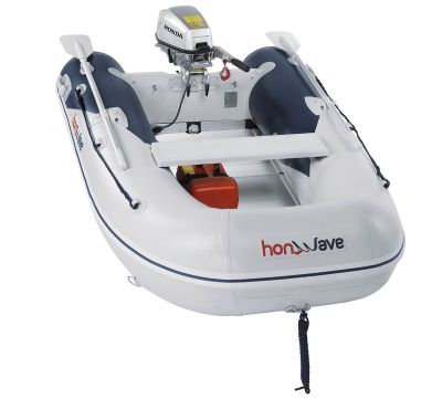 Лодка 2.5м с алуминиево дъно Honda T25AE