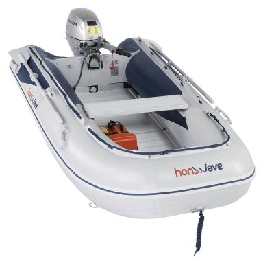 Лодка 3м с алуминиево дъно Honda T30AE