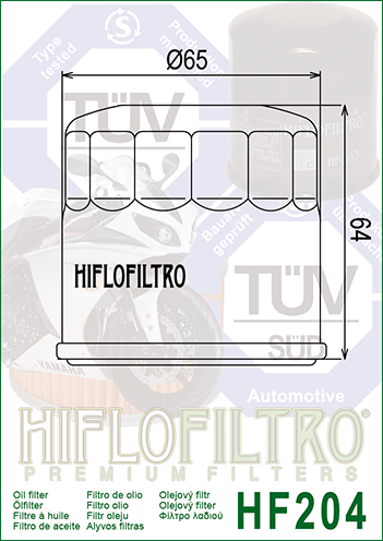 Маслен филтър Hiflo HF204