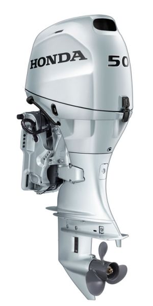 Извънбордов двигател Honda BF50DK4 LRTU (50 к.с. Дълъг ботуш, Ел. стартер, Електрическо вдигане, дистанционно управление)