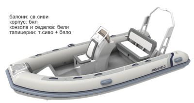 RIB Лодка 4.6м HIGHFIELD CL 460 EVA