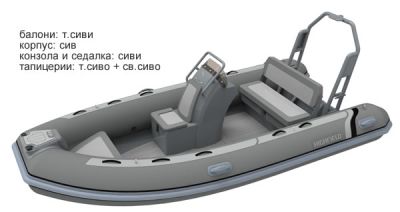 RIB Лодка 4.6м HIGHFIELD CL 460 EVA