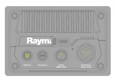 AXIOM+ 12RV с вграден Real Vision 3D сонар + RV-100 + карта Nav+ Small RAYMARINE