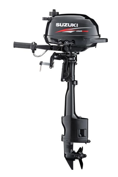Извънбордов двигател Suzuki DF2.5 L (Дълъг ботуш, Ръчен стартер, Ръчно управление)