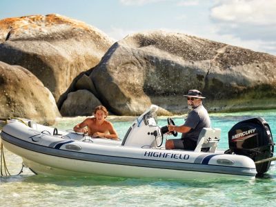 RIB Лодка 4.6м HIGHFIELD CL 460 EVA