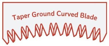 Професионален подрязващ извит трион 330мм Gyokucho Fugaku Edauchi FLC33-A